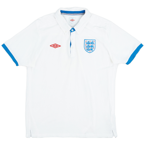 2010-11 England Umbro Polo Shirt - 8/10 - (XL)