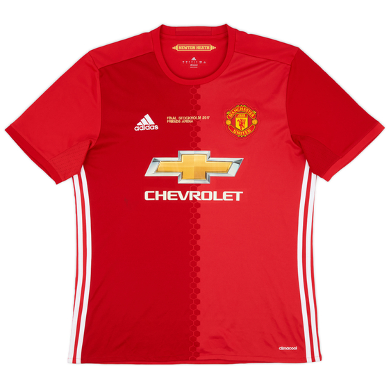 2016-17 Manchester United Home Shirt - 8/10 - (L)