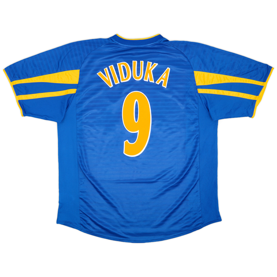 2001-03 Leeds United Away Shirt Viduka #9 - 8/10 - (XL)
