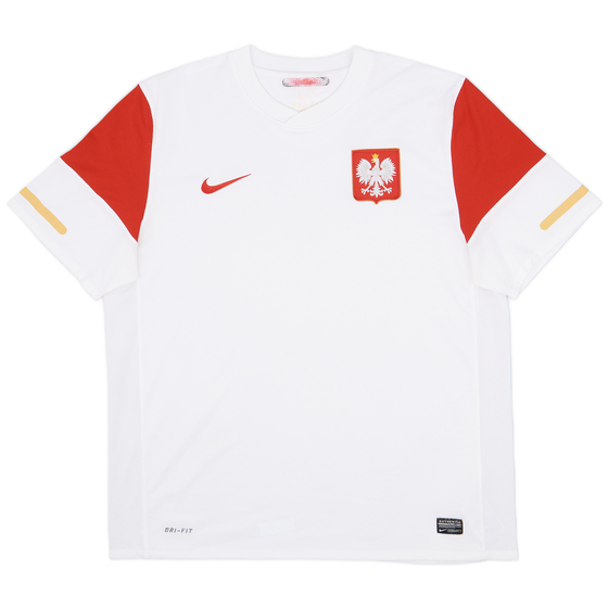2010-12 Poland Home Shirt - 7/10 - (XL)