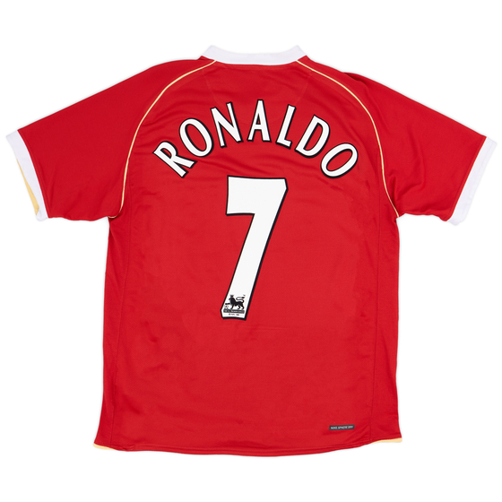 cristiano ronaldo manchester united jersey