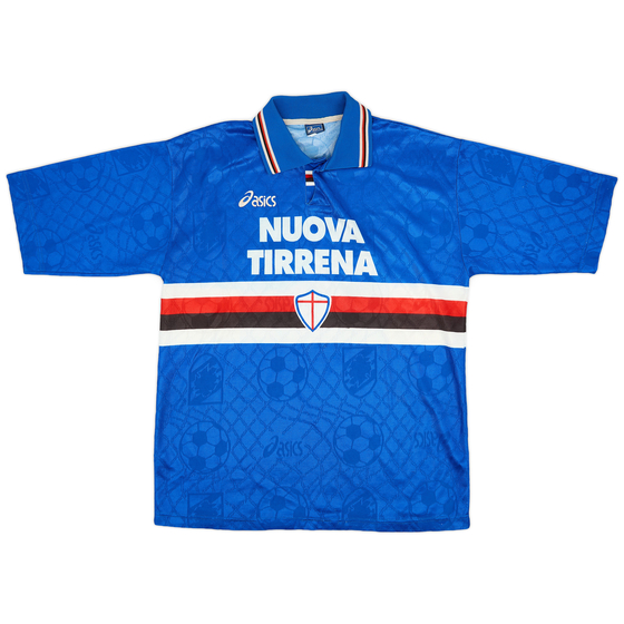 1995-96 Sampdoria Home Shirt - 9/10 - (L)