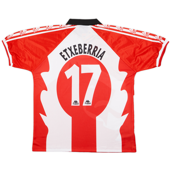 1997-98 Athletic Bilbao Centenary Third Shirt Etxeberria #17 (XL)