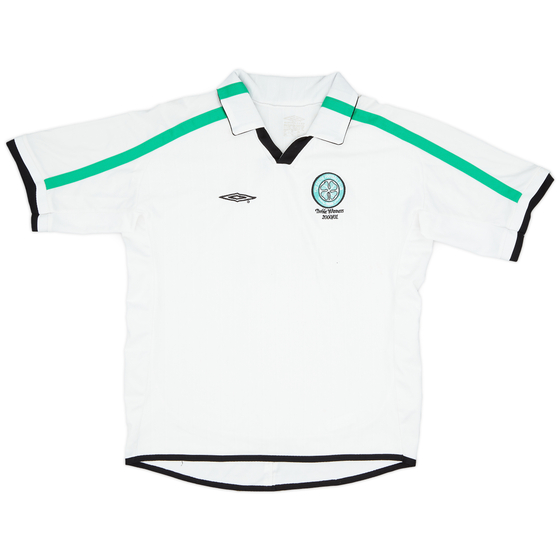 2001-02 Celtic 'Treble Winners' Away Shirt - 6/10 - (L)