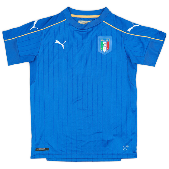 2016-17 Italy Home Shirt - 9/10 - (M.Boys)