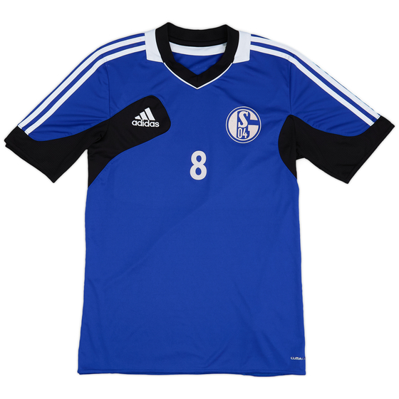 2012-13 Schalke Player Issue adidas Training Shirt #8 - 6/10 - (M)