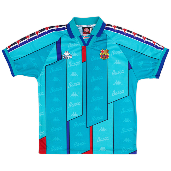 1995-97 Barcelona Away Shirt - 9/10 - (L)