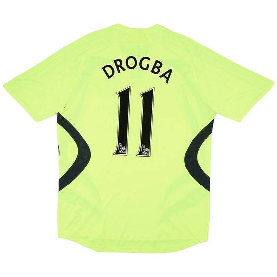 2007-08 Chelsea Away Shirt Drogba #11 - 9/10 - (L)