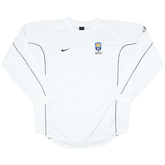 2005-06 Farsley Celtic Nike Training L/S Shirt - 9/10 - (XL)