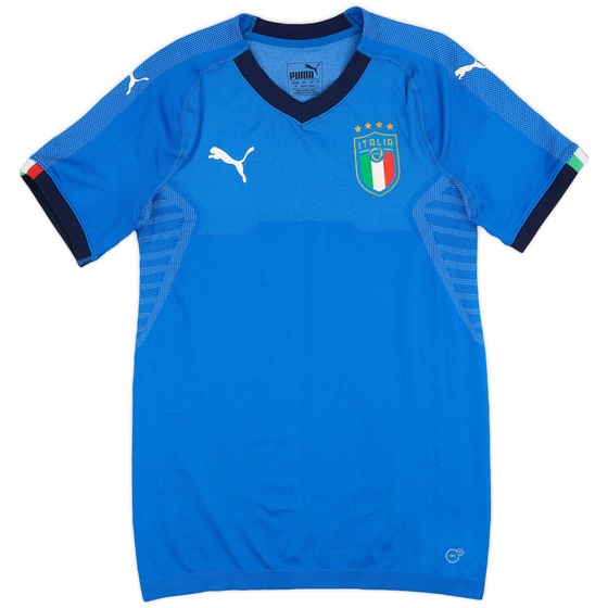 2018-19 Italy Authentic Home Shirt - 8/10 - (L)