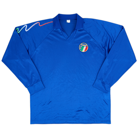 1990-92 Italy Diadora Training L/S Shirt - 9/10 - (XL)