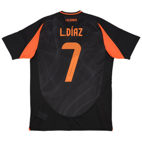 2024-24 Colombia Away Shirt L.Diaz #7