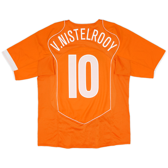 2004-06 Netherlands Home Shirt V.Nistelrooy #10 - 5/10 - (L)