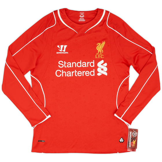 2014-15 Liverpool Home L/S Shirt (S)