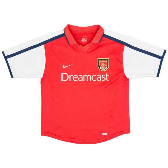 2000-02 Arsenal Home Shirt - 8/10 - (XL.Boys)