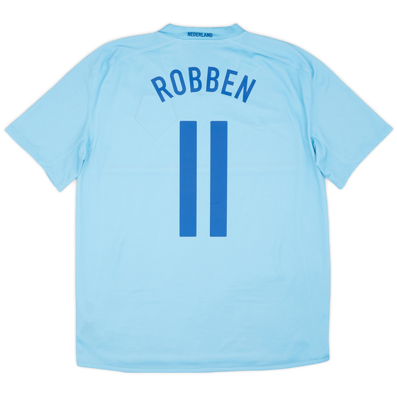 2008-10 Netherlands Away Shirt Robben #11 - 8/10 - (L)