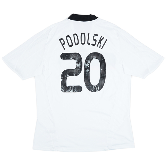 2008-09 Germany Home Shirt Podolski #20 - 5/10 - (XL)