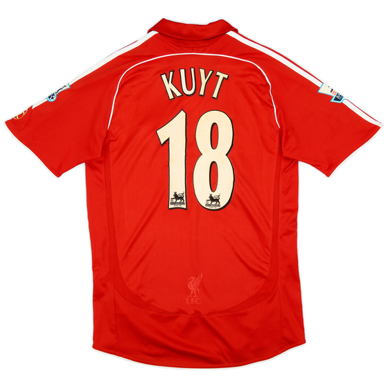 2006-08 Liverpool Home Shirt Kuyt #18 - 5/10 - (S)