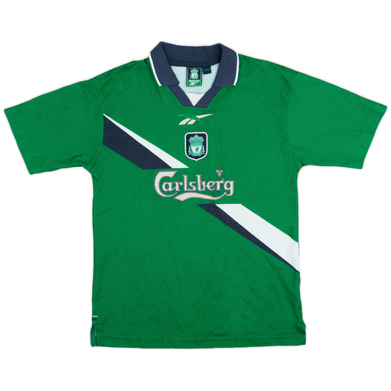 1999-00 Liverpool Away Shirt - 4/10 - (M.Boys)
