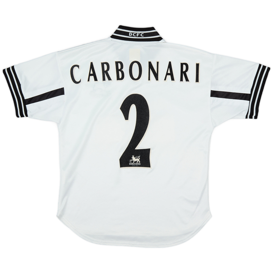 1999-01 Derby County Home Shirt Carbonari #2 - 7/10 - (M.Boys)
