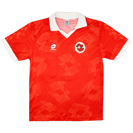 1992-93 Switzerland Home Shirt #11 - 9/10 - (M)