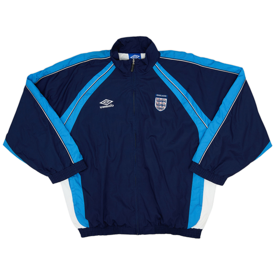 2000-02 England Umbro Track Jacket - 9/10 - (XL)