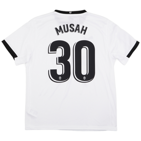 2020-21 Valencia Home Shirt Musah #30 (L)