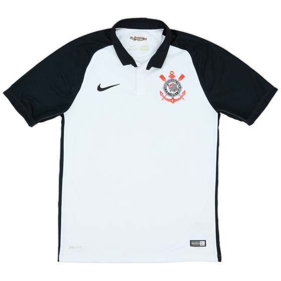 2015 Corinthians Home Shirt - 9/10 - (M)