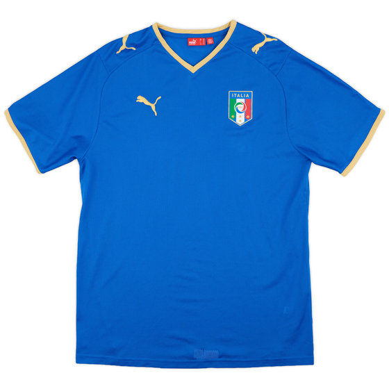 2007-08 Italy Home Shirt - 9/10 - (M)