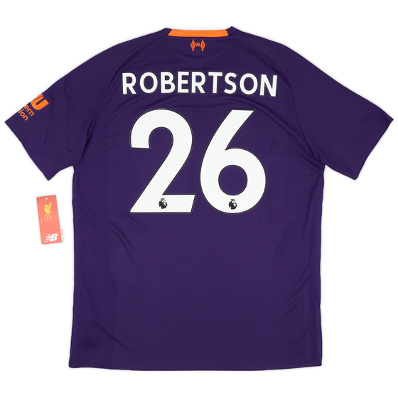 2018-19 Liverpool Away Shirt Robertson #26 (L)