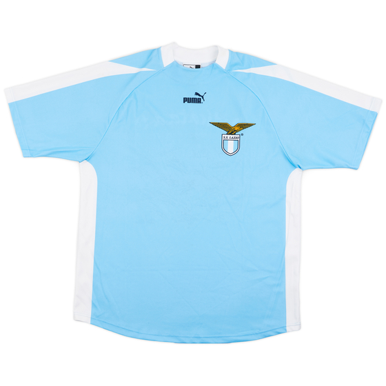 2003-04 Lazio 'Signed' Basic Home Shirt - 7/10 - (L)