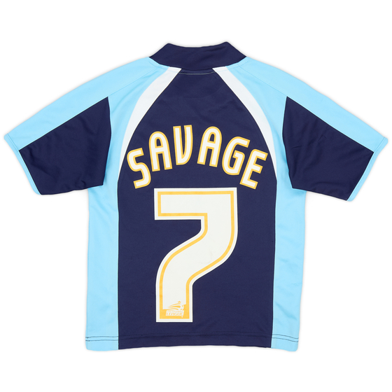 2008-09 Tranmere Away Shirt Savage #7 - 8/10 - (S.Boys)