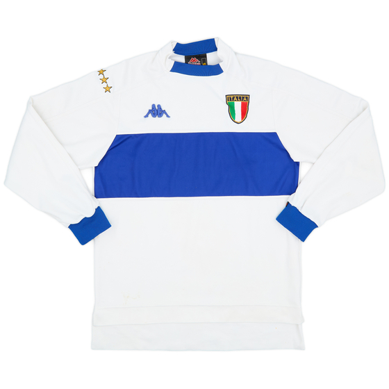 1998-00 Italy L/S Away Shirt - 6/10 - (S)