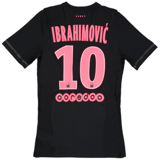 2015-16 Paris Saint-Germain Authentic Third Shirt Ibrahimovic #10 - 9/10 - (S)