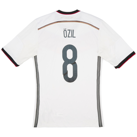 2014-15 Germany Home Shirt Ozil #8 - 9/10 - (M)