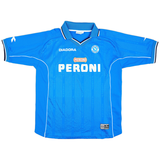 2000-01 Napoli Home Shirt - 7/10 - (XXL)