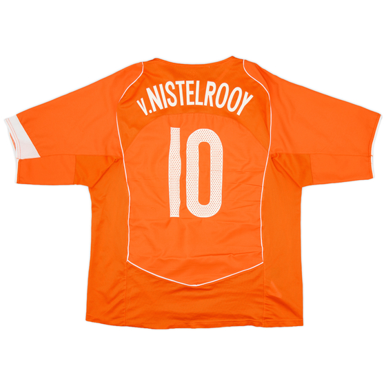 2004-06 Netherlands Home Shirt v. Nistelrooy #10 - 7/10 - (XL)