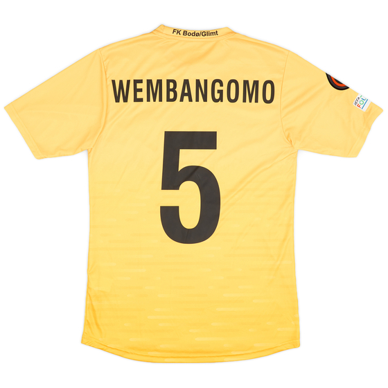 2022-23 Bodo/Glimt Match Issue Europa League Home Shirt Wembangomo #5