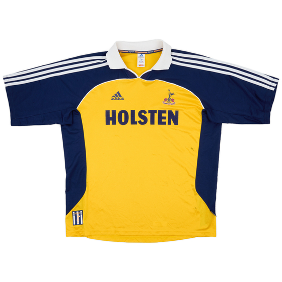spurs yellow away kit