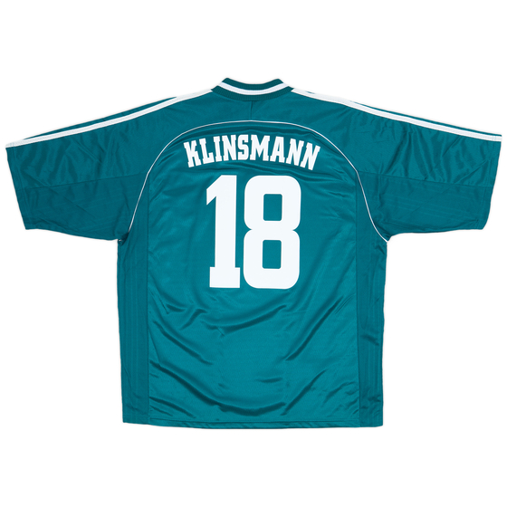 1998-00 Germany Away Shirt Klinsmann #18 (L)