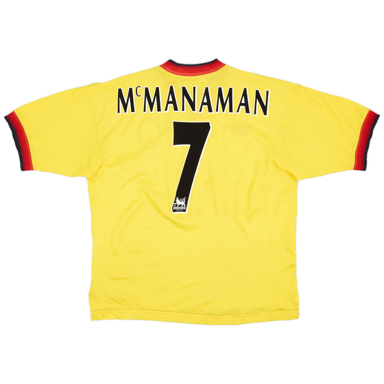 1997-99 Liverpool Away Shirt McManaman #7 - 5/10 - (L)