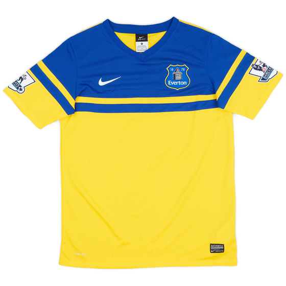 2013-14 Everton Away Shirt - 10/10 - (XL.Boys)