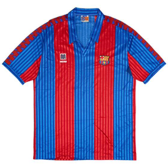 1989-92 Barcelona Home Shirt - 8/10 - (XL)