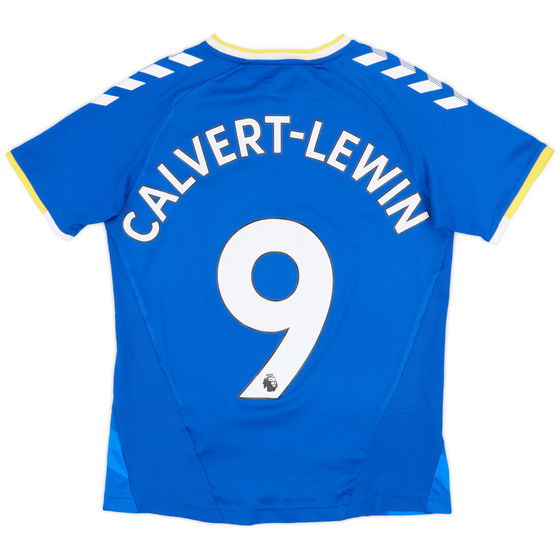 2021-22 Everton Home Shirt Calvert-Lewin #9 - 7/10 - (XL.Boys)