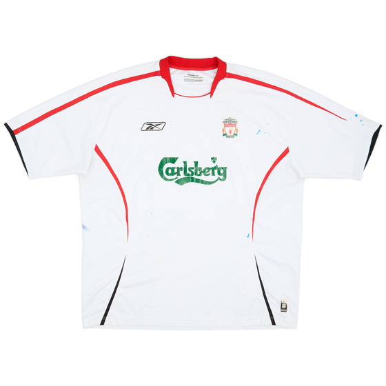 2005-06 Liverpool Away Shirt - 4/10 - (XXL)