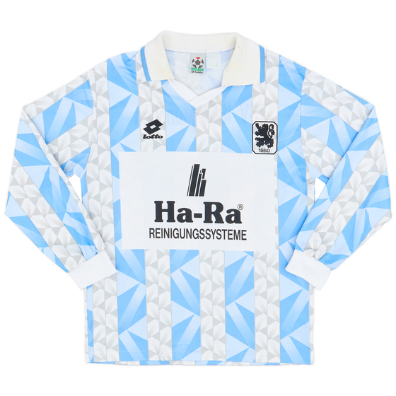 1993-94 1860 Munich Home L/S Shirt - 9/10 - (L)