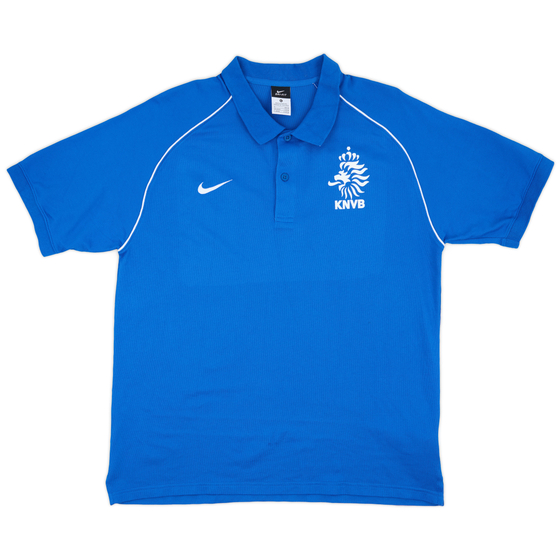 2010-11 Netherlands Nike Polo Shirt - 9/10 - (XL)