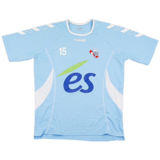 2003-04 Strasbourg Player Issue Hummel Training Shirt #15 - 7/10 - (L/XL)