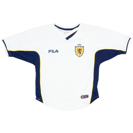 2000-02 Scotland Away Shirt - 8/10 - (M.Boys)
