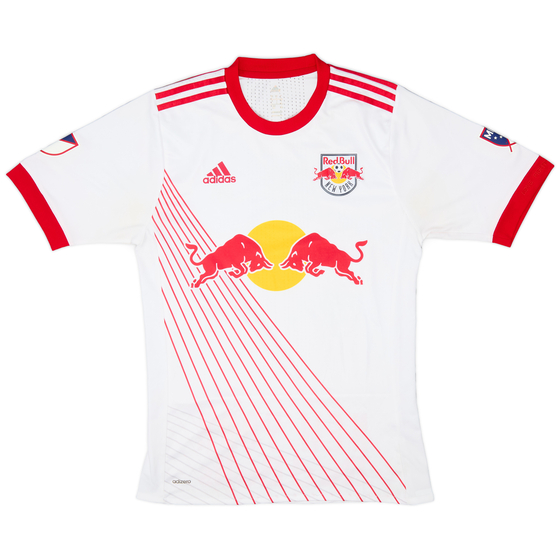 2017-19 New York Red Bulls Authentic Home Shirt - 9/10 - (L)